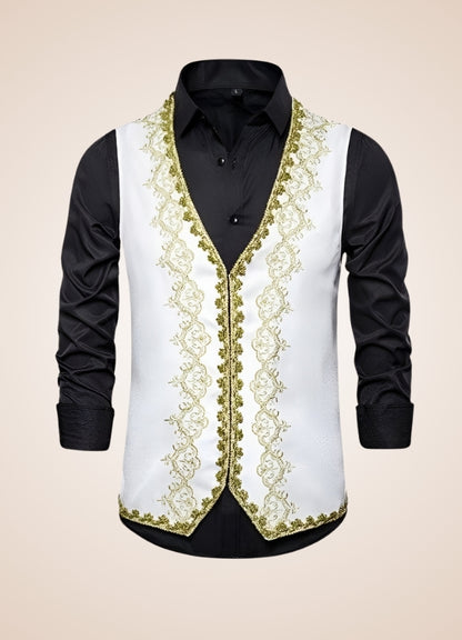 Steampunk Embroidery Vest UK