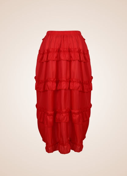 Steampunk Flip Up Front Skirt UK