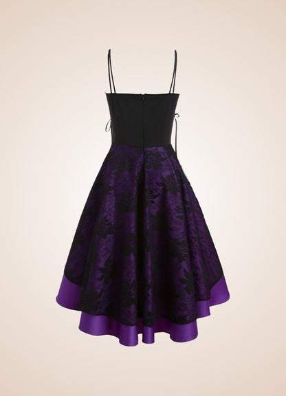 Steampunk Floral Lace Dress UK
