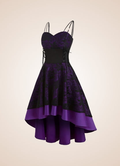 Steampunk Floral Lace Dress UK