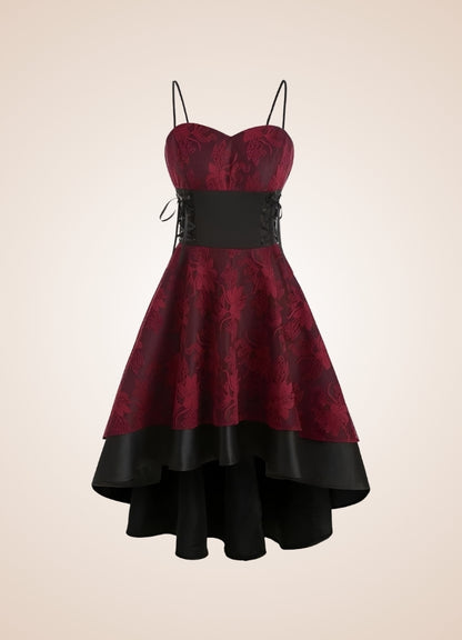Steampunk Floral Lace Dress UK