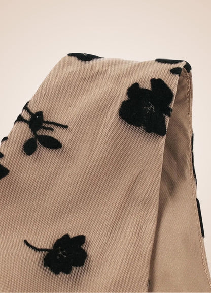 Steampunk Floral Mesh Dress UK
