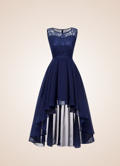 Steampunk Flower Hollow Lace Dress UK