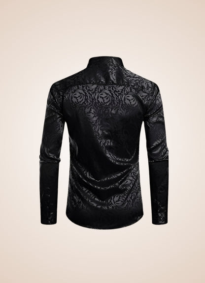 Steampunk Flower Pattern Shirt UK