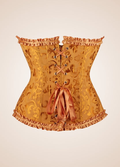 Steampunk Golden Bustier UK