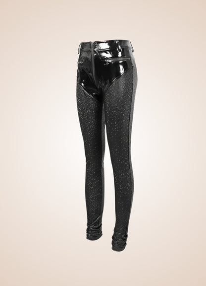 Steampunk Goth Latex Pants UK
