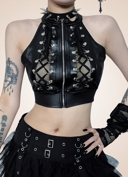 Steampunk Gothic Collar Corset UK