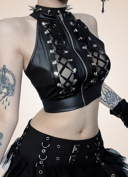 Steampunk Gothic Collar Corset UK