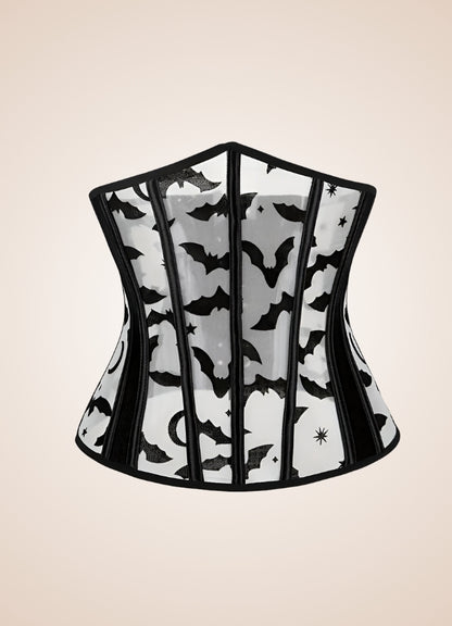 Steampunk Gothic Corset Blouse UK