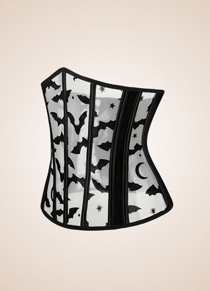 Steampunk Gothic Corset Blouse UK