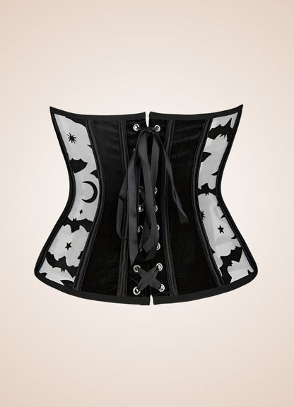 Steampunk Gothic Corset Blouse UK