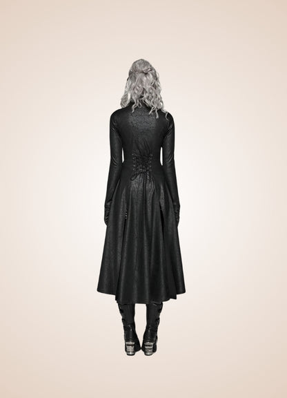 Steampunk Gothic High Collar Coat UK