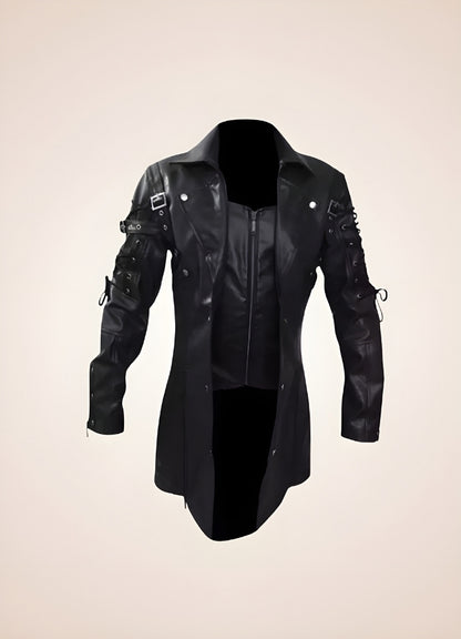 Steampunk Gothic Leather Jacket UK