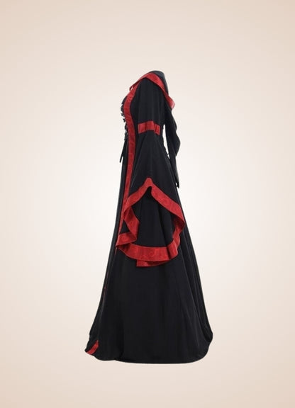Steampunk Gothic Long Dress UK