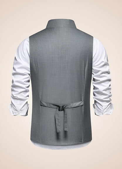 Steampunk Grey Suit Vest UK