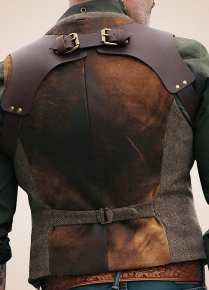 Steampunk Herringbone Vest UK