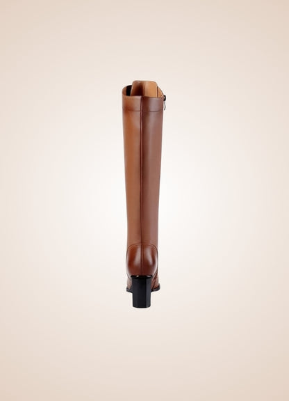 Steampunk High Knee Chunky Boots UK