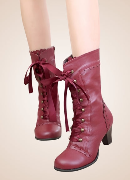 Steampunk Japanese Style Boots UK