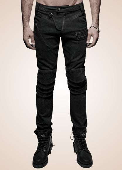 Steampunk Jean Gothic Pants UK