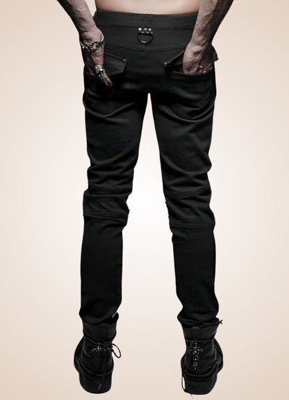 Steampunk Jean Gothic Pants UK