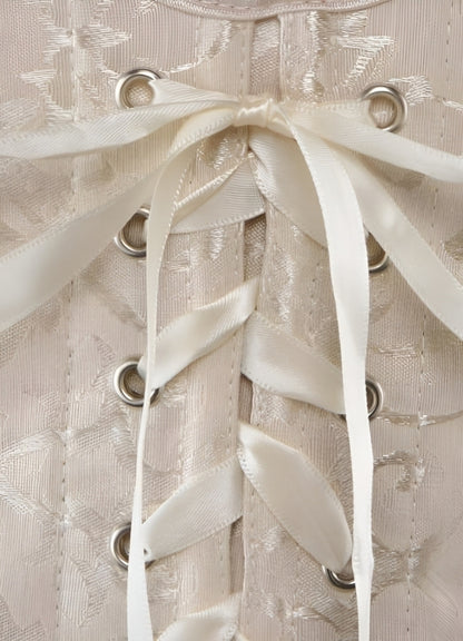 Steampunk Lace Up Bustier UK
