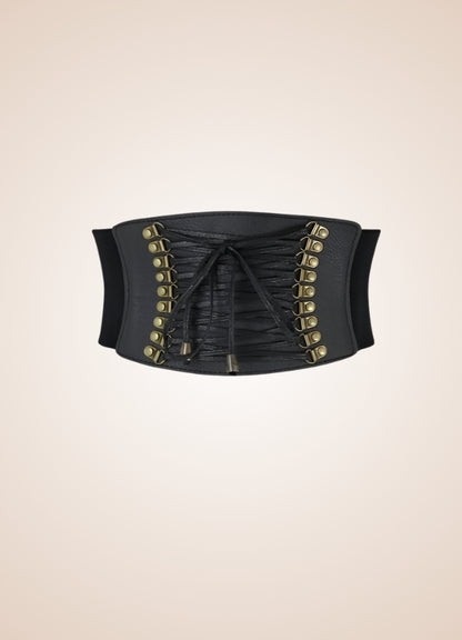 Steampunk Leather Belt Corset UK