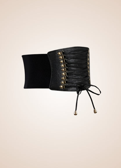 Steampunk Leather Belt Corset UK