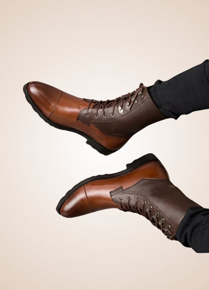 Steampunk Leather Boots UK