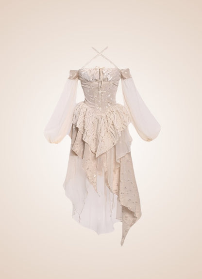 Steampunk Long Sleeve Dress UK