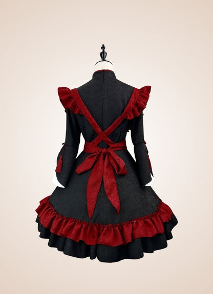 Steampunk Maid Lolita Dress UK