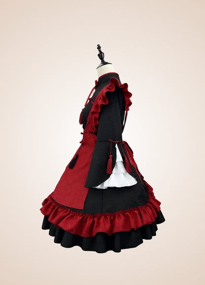 Steampunk Maid Lolita Dress UK