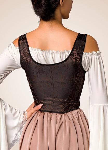 Steampunk Medieval Lace Corset UK
