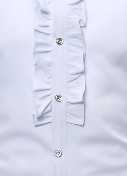 Steampunk Men's Ruffle Shirt UK