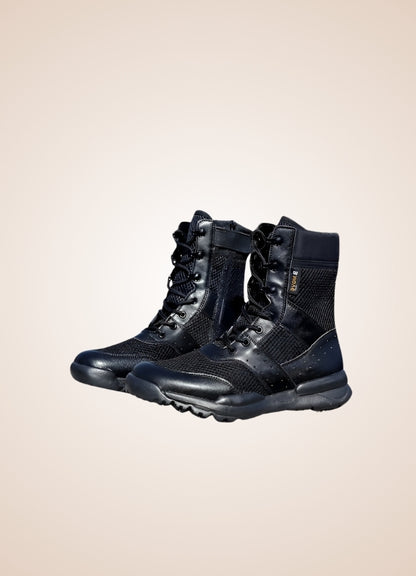 Steampunk Military Combat Boots UK