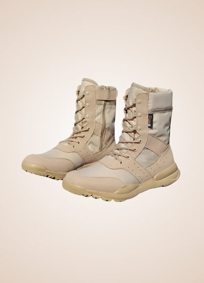 Steampunk Military Combat Boots UK