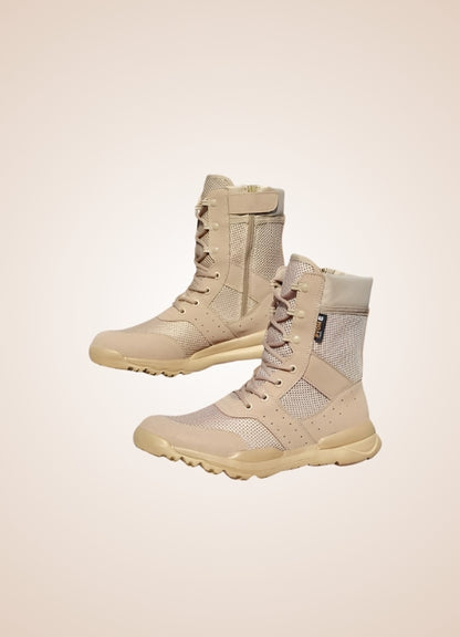 Steampunk Military Combat Boots UK