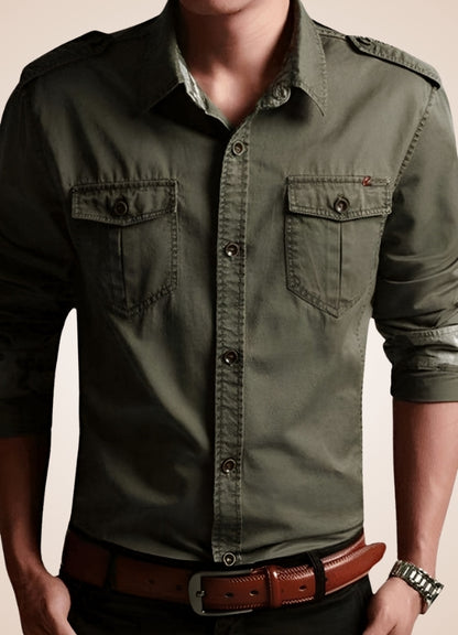 Steampunk Military Style Shirt UK