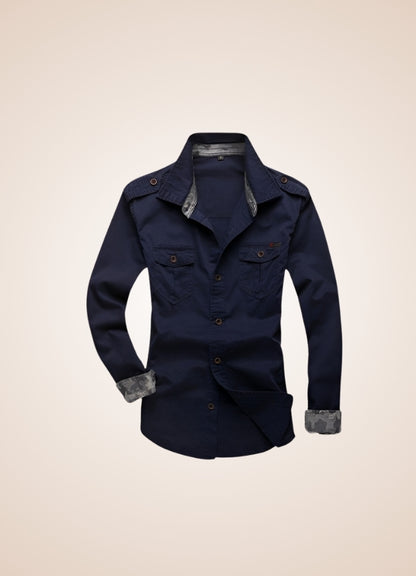 Steampunk Military Style Shirt UK
