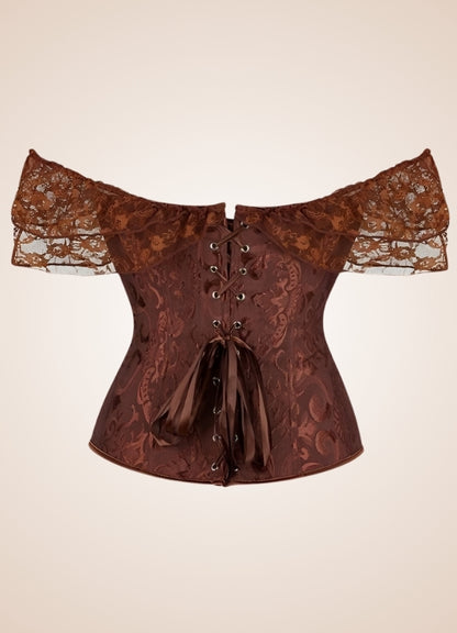 Steampunk Off Shoulder Corset UK
