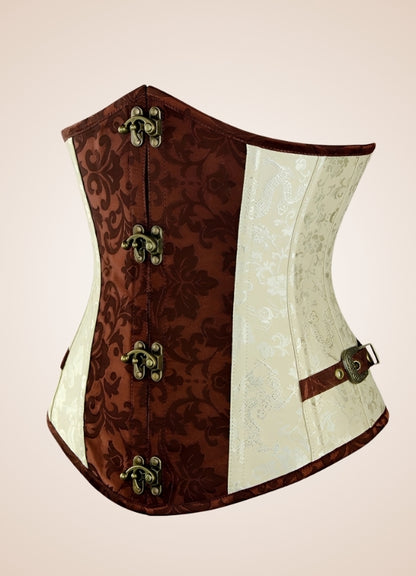 Steampunk Paisley Pattern Pirate Bustier UK