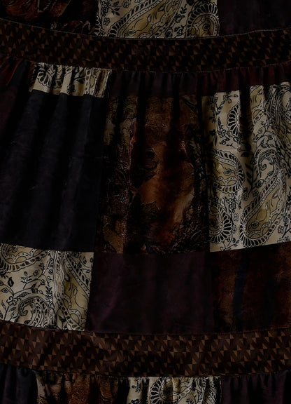 Steampunk Patchwork Skirt UK