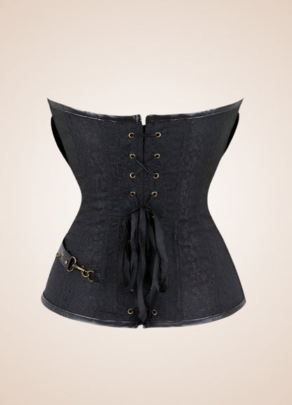 Steampunk Pirate Corset With Chain UK