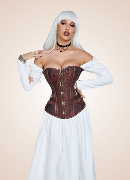 Steampunk Pirate Overbust Corset UK