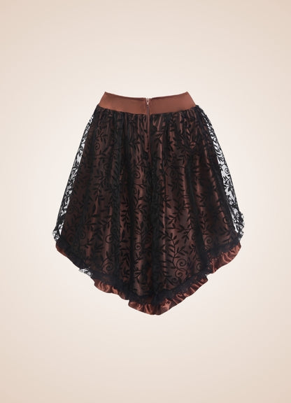 Steampunk Pirate Short Skirt UK