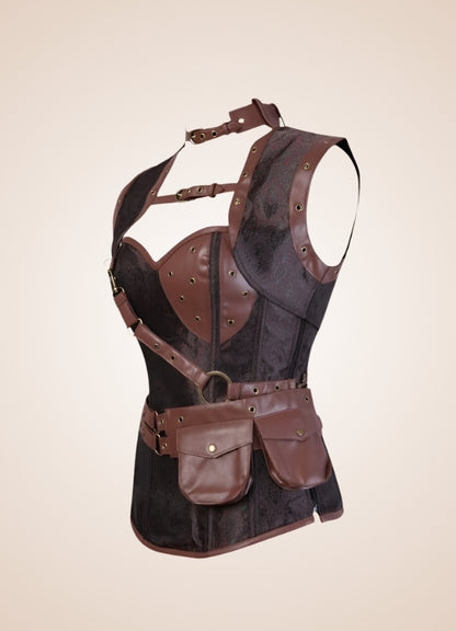 Steampunk Pocket Corset UK