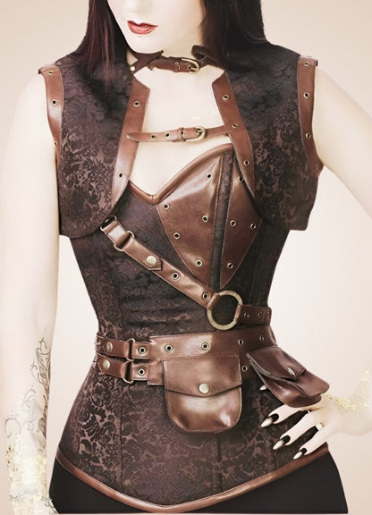 Steampunk Pocket Corset UK