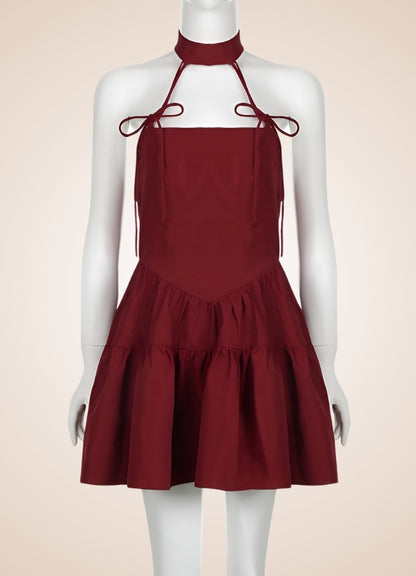 Steampunk Red Lolita Dress UK