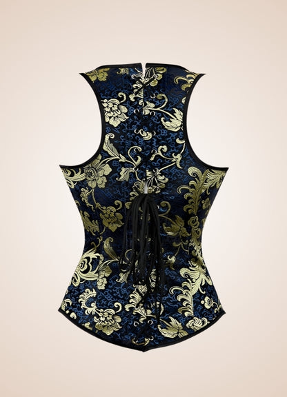 Steampunk Renaissance Lace Up Corset UK