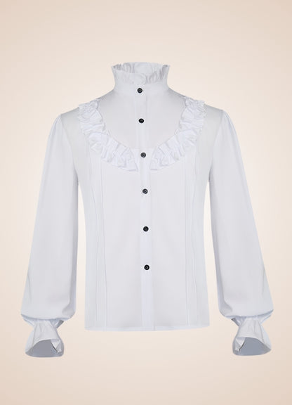 Steampunk Renaissance White Shirt UK