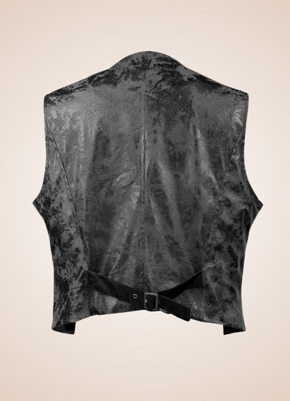 Steampunk Rivet Button Vest UK